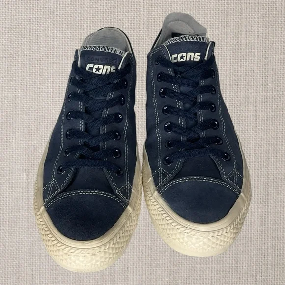 Converse CT AS Low 163289C Men’s Sz 8.5 Women’s Sz 10.5 Blue Athletic Shoes Used Converse CT AS OX M9697 Navy Blue - Unisex Shoes Adult  main image 2